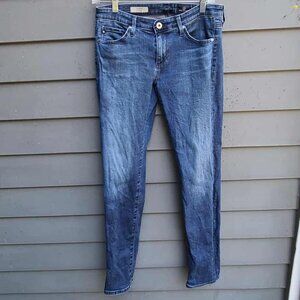 AG Adriano Goldschmied The Stevie Slim Straight Leg Jeans Size 28R